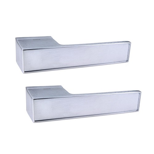 Ручки на розеті FORME Icon 302 (під вставку) C02 хром матовий - Фото №1