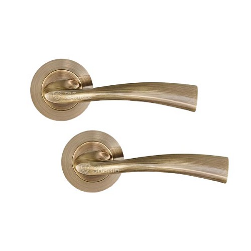 Ручки на розеті MVM Z-1259 (T2-E3) AB стара бронза - Фото №1