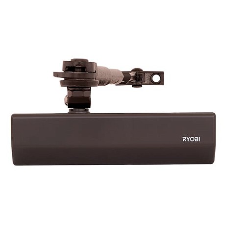 Доводчик RYOBI DS-2550 BC STD с фиксацией до 80кг Коричневый - Фото №2