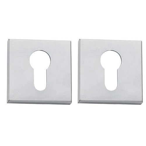 Накладки на серцевину ILAVIO 1102 хром матовий