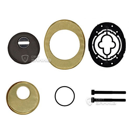 Протектор AZZI FAUSTO F23 Topsecure 25 мм 85х70 полірована латунь - Фото №4