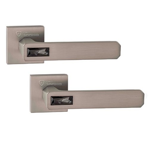 Ручки на розетте ORO/ORO Galassia Jean Paul Gaultier (15E) MSN/Silver Night матовый никель