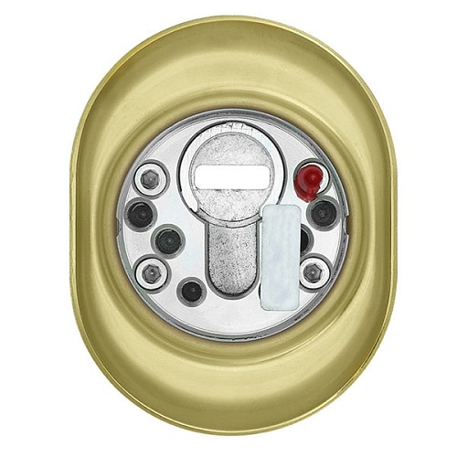 Протектор магнітний DISEC 4GN2MB 25 мм латунь PVD - Фото №11