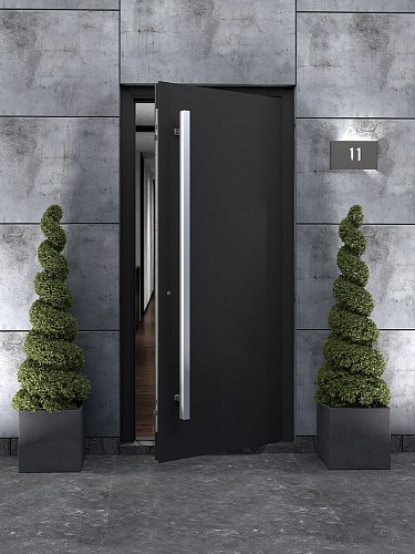 Ручки скобы WALA Q10 1600/1300.90(комплект) труба 40*20 нержавеющая сталь М304 - Фото №3