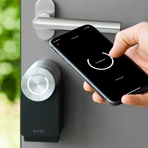 Умный замок NUKI Smart Lock 3.0 Pro WiFi накладной черный - Фото №6