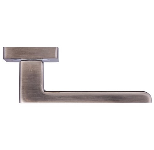 Ручки на розеті GAVROCHE Lanthanum AL-A1 SN/CP нікель/хром - Фото №2