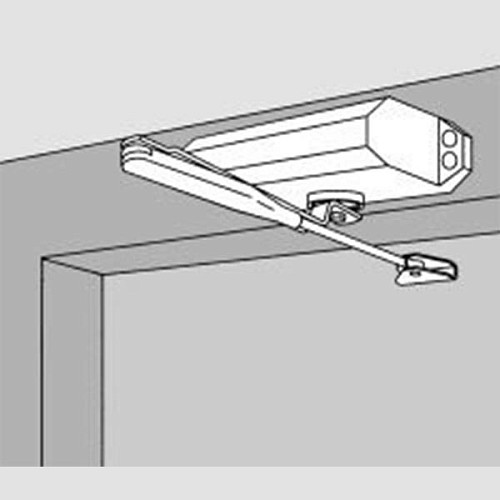 Дотягувач DORMA TS77 EN4 стандартна тяга до 80кг Сірий - Фото №7