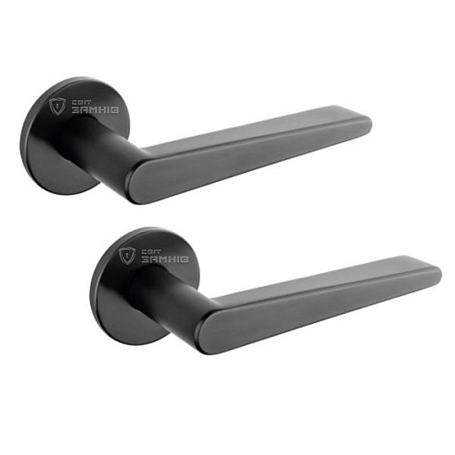 Ручки на розеті TUPAI 1967 5S (4041-4046) чорний - Фото №1