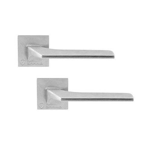 Ручки на розетте FIMET Corsa 1354 (211B) F05 матовый хром - Фото №1