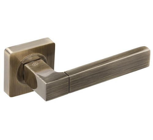 Ручки на розетте GAVROCHE Stannum AL-A1 AB бронза - Фото №3