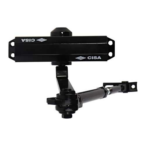 Дотягувач CISA 60461.03.0.44 STD HO з фіксацією до 80 кг чорний - Фото №9