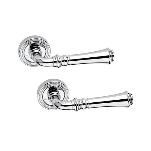 Ручки на розеті FIMET Tasha 1028 (261) F04 хром - Фото №1