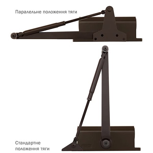 Доводчик RYOBI 8803 UNIV до 65кг FIRE Коричневый - Фото №5