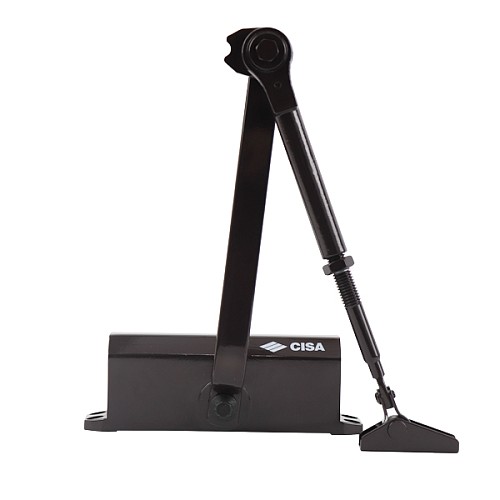 Дотягувач CISA 60461.03.0.88 STD HO з фіксацією до 80 кг коричневий - Фото №3