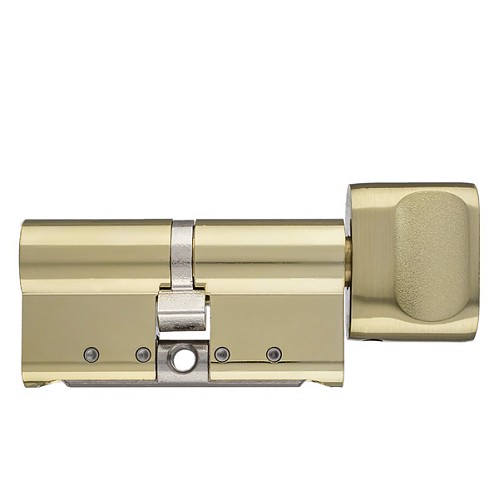 Цилиндр ABLOY Protec2 112T (71*41Т) латунь полированная - Фото №2