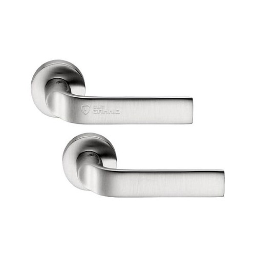 Ручки на розетте COLOMBO Meta KG11 (CD49BZGG-CD43G) матовый хром - Фото №1