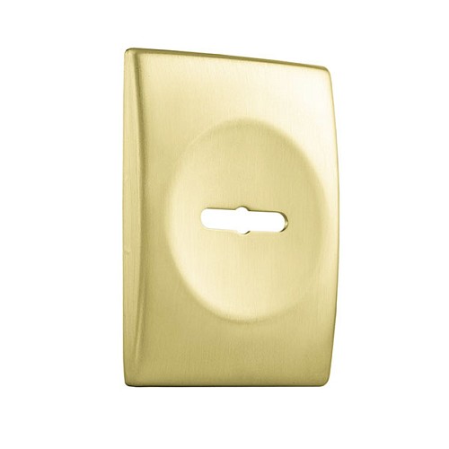 Декоративная накладка DISEC KT3766 Matrix латунь матовая - Фото №1