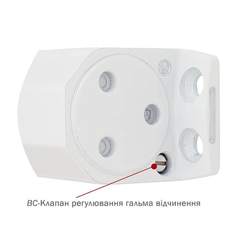 Доводчик RYOBI D-2005V BC STD до 100кг FIRE Белый - Фото №6