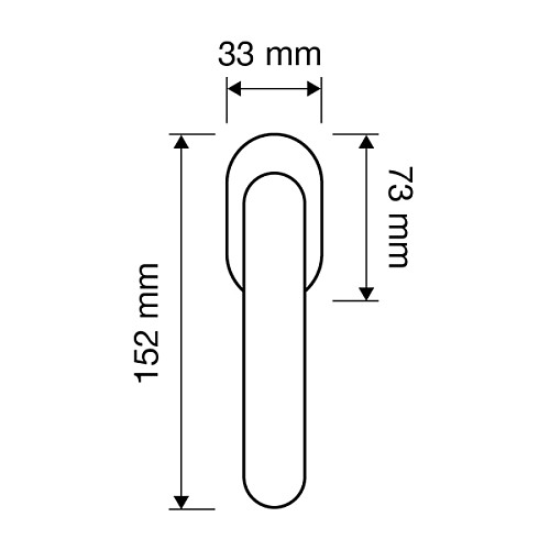 Ручка оконная LINEA CALI Dalia бронза матовая/потрескавшийся фарфор - Фото №2