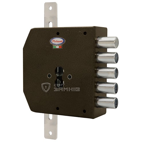 Замок накладной POTENT 495CE (BS60мм) правый - Фото №1