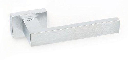 Ручки на розетте TUPAI Square 2275 RT (3045-1999) хром матовый - Фото №2