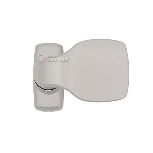 Ручки на розетте MEDOS MERKURY тянучая-тянучая серая - Фото №7