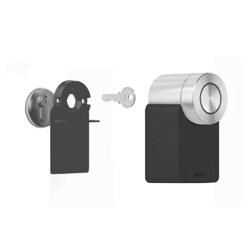 Умный замок NUKI Smart Lock 3.0 Pro WiFi накладной черный - Фото №5