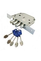 Механізм замка APECS T-21/S6 лівий (BS66,5*42мм) NI нікель