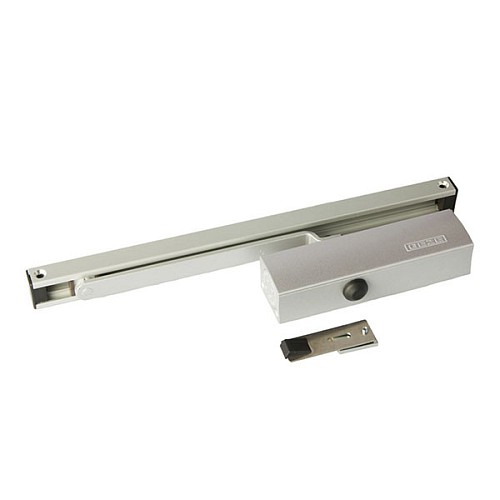 Дотягувач GEZE TS 3000 VBC SLD HO з фіксацією до 80кг Срібний - Фото №2