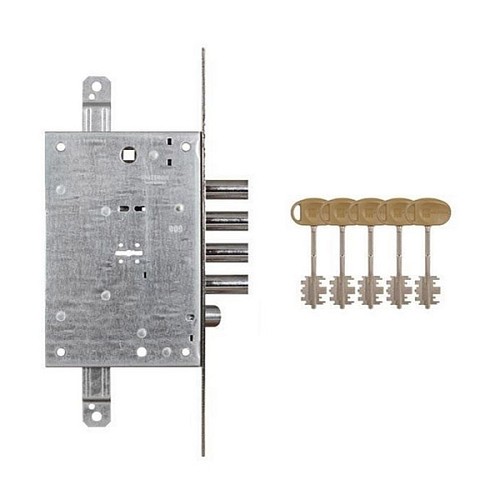 Механизм замка MOTTURA 52.771DM2854 (BS66*85мм) с перекодировкой MATIC ключ 40мм - Фото №3