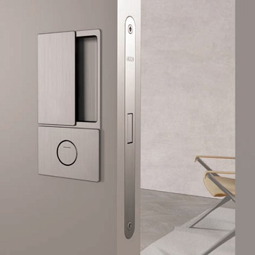 Механизм замка AGB Mediana Polaris Wave WC магнит (BS50,5мм) хром матовый - Фото №2