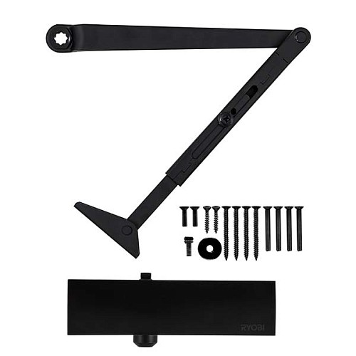 Доводчик RYOBI D-1200 STD до 80кг Черный - Фото №7