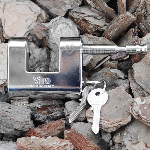 Замок навісний VIRO PANZER 4115 (3 ключа) - Фото №8