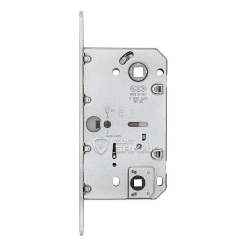 Механізм замка AGB Mediana Polaris WC магніт (BS50*96мм) матовий хром - Фото №3