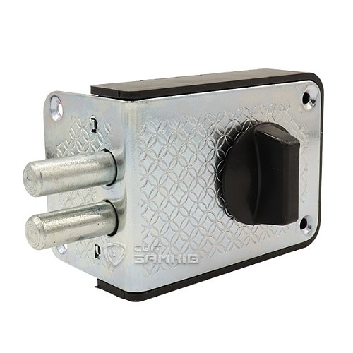 Замок накладний ПЕНЗА ЗН1 1 (BS60мм) 3 ключа - Фото №2