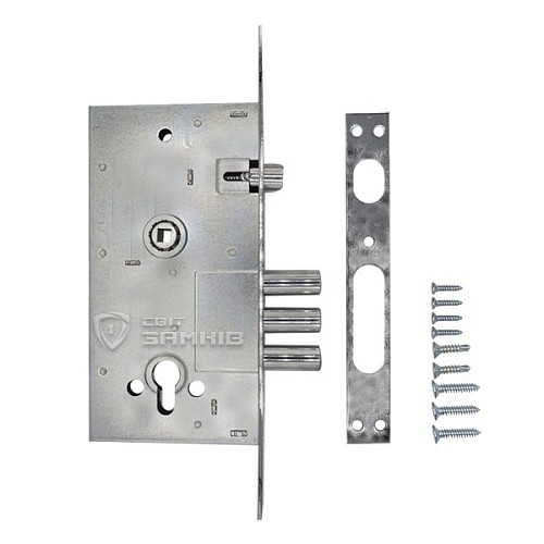 Механизм замка CLASS 252RL (BS60*85мм) CP хром - Фото №3