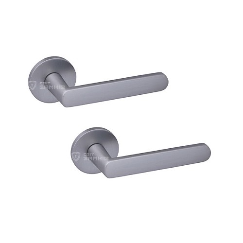 Ручки на розеті GAVROCHE Thallium (Z33) MSCB італійський сатин - Фото №1