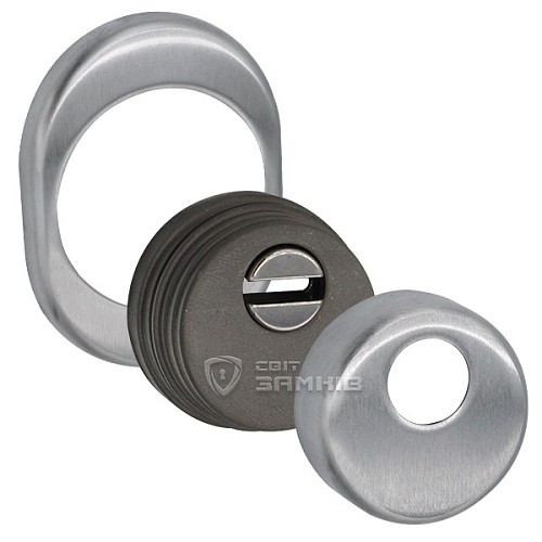 Протектор AZZI FAUSTO F23 Antitubo Widia 33 мм матовый хром - Фото №2