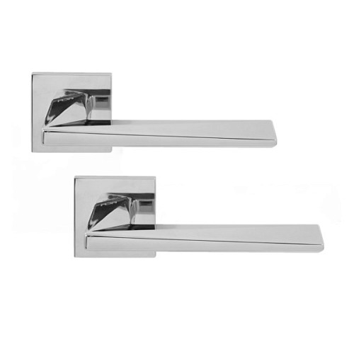 Ручки на розетте RDA Novelty (WC49-RY49) хром - Фото №1