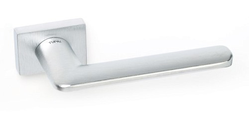 Ручки на розеті TUPAI Eliptica 3098 RT (3045-1999) хром матовий - Фото №2