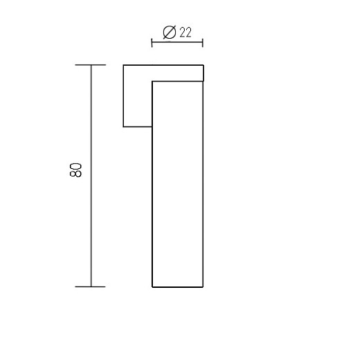 Стопор дверний C5309 GP золото - Фото №2