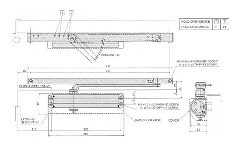 Дотягувач RYOBI D-2050T BC SLD до 60кг FIRE Сірий - Фото №11