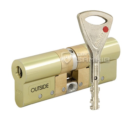 Цилиндр ABLOY Protec2 102 (51*51) латунь полированная - Фото №1