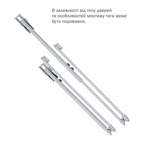 Тяга ABLOY DC197 стандартная Серый - Фото №4