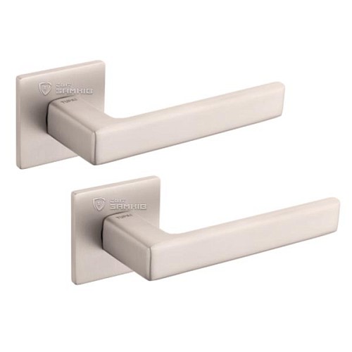 Ручки на розеті TUPAI 3095Q 5S (4040-4049) нікель матовий - Фото №1