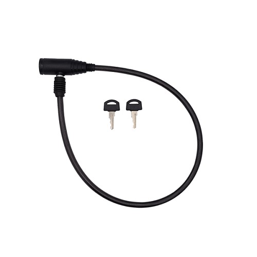 Замок для велосипеда CLASS ВЗ-650 MBP чорний - Фото №3