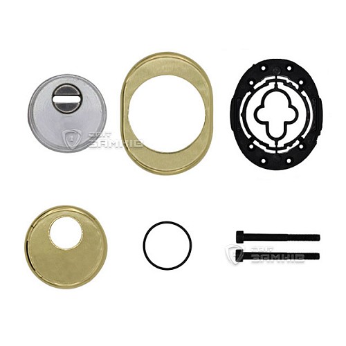 Протектор AZZI FAUSTO F23 25 мм полированная латунь - Фото №3