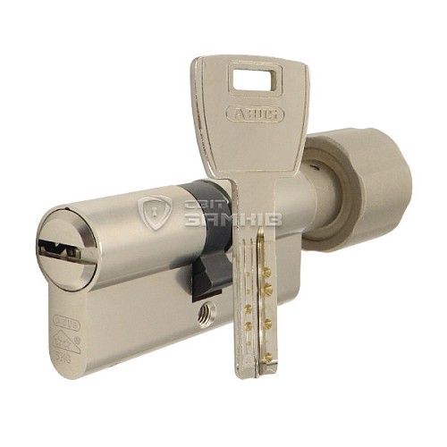Цилиндр ABUS X12R 65T (35*30T) никель сатин - Фото №1