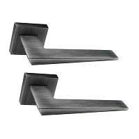 Ручки на розеті FORME Naxos 215Q P53 олово матове