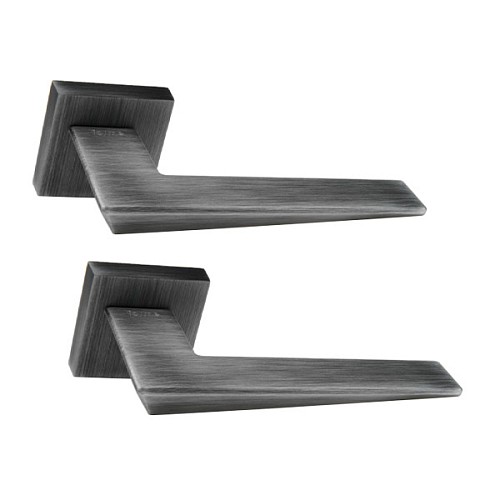 Ручки на розеті FORME Naxos 215Q P53 олово матове - Фото №1